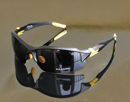 Velo-Pro "Wasp" | Aerodynamic Wrap-Around Polarized Sport Sunglasses