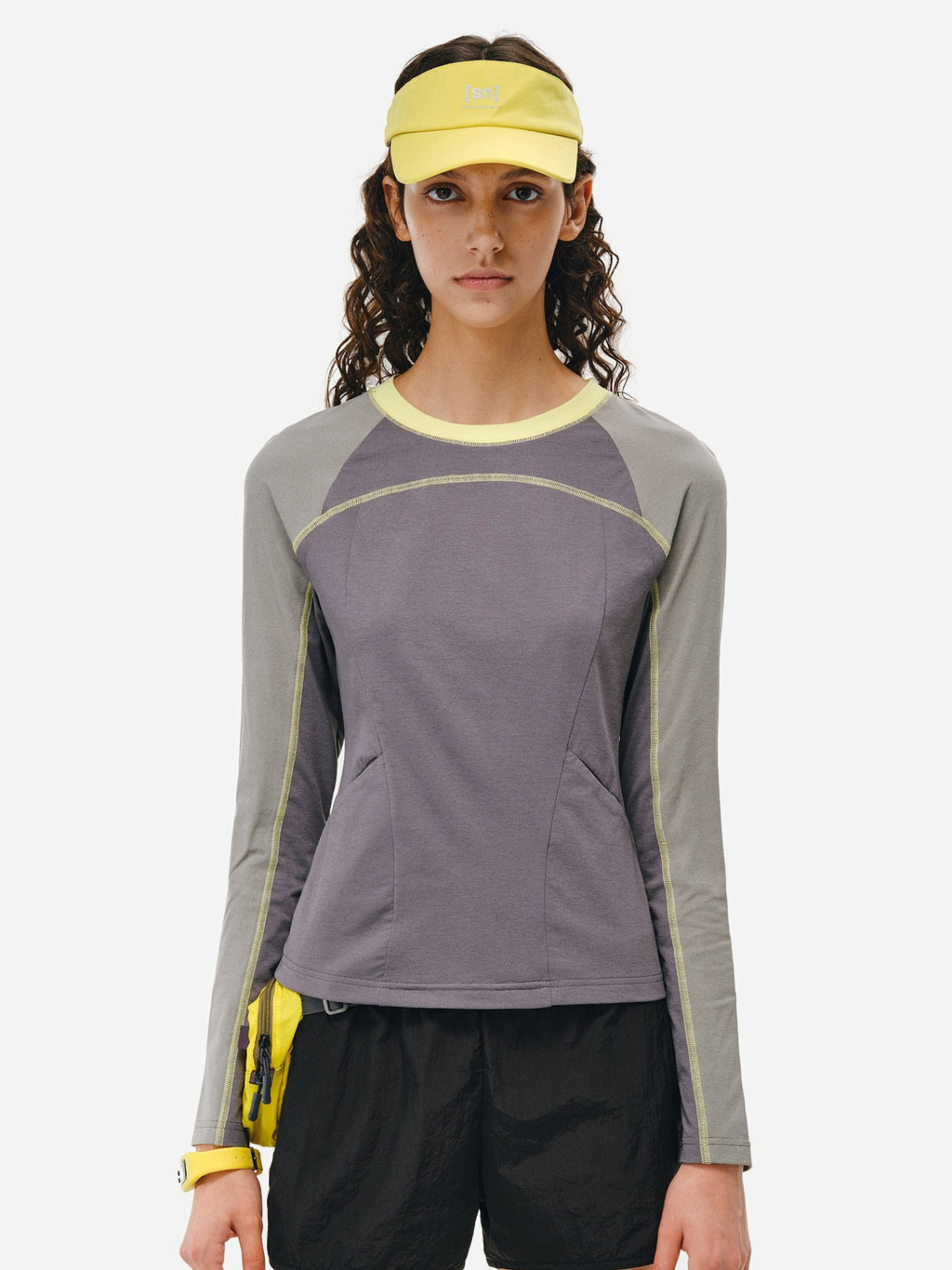 OwlPerch - Women's Color-Block Quick-Dry Long Sleeve T-Shirt