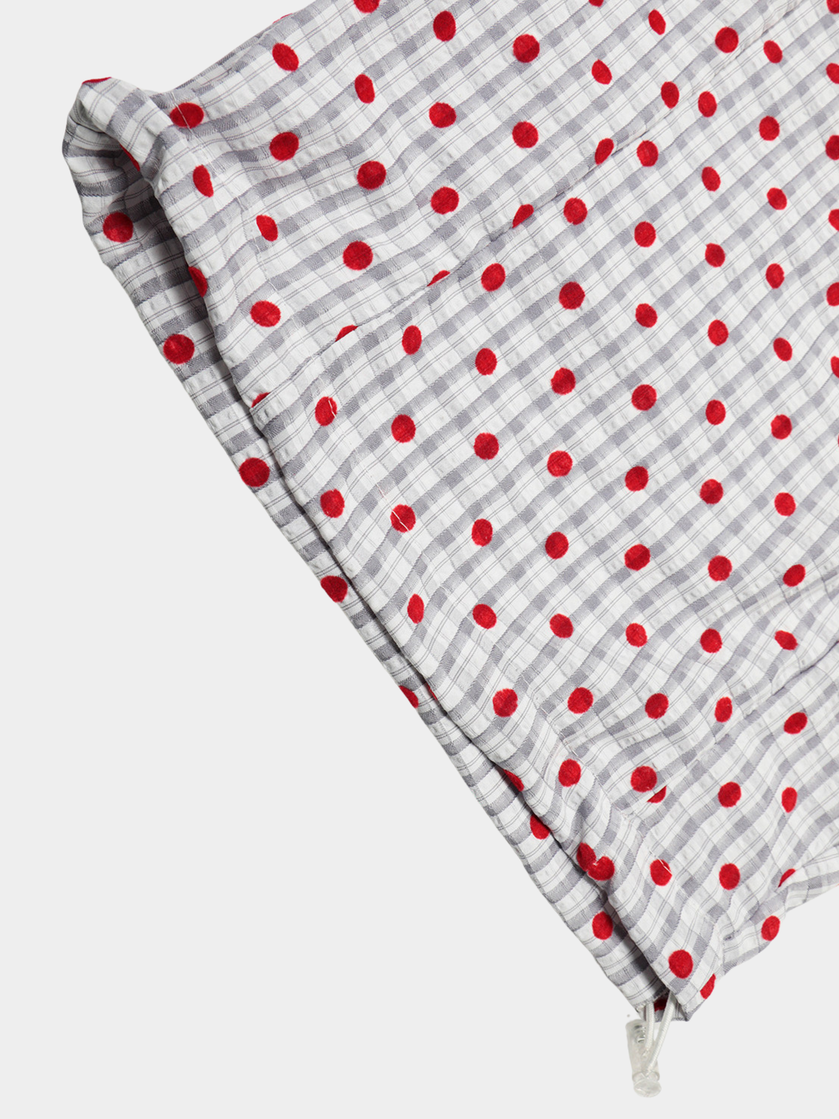 Ashview - Women's Pleated Polka Dot Wide-Leg Pants
