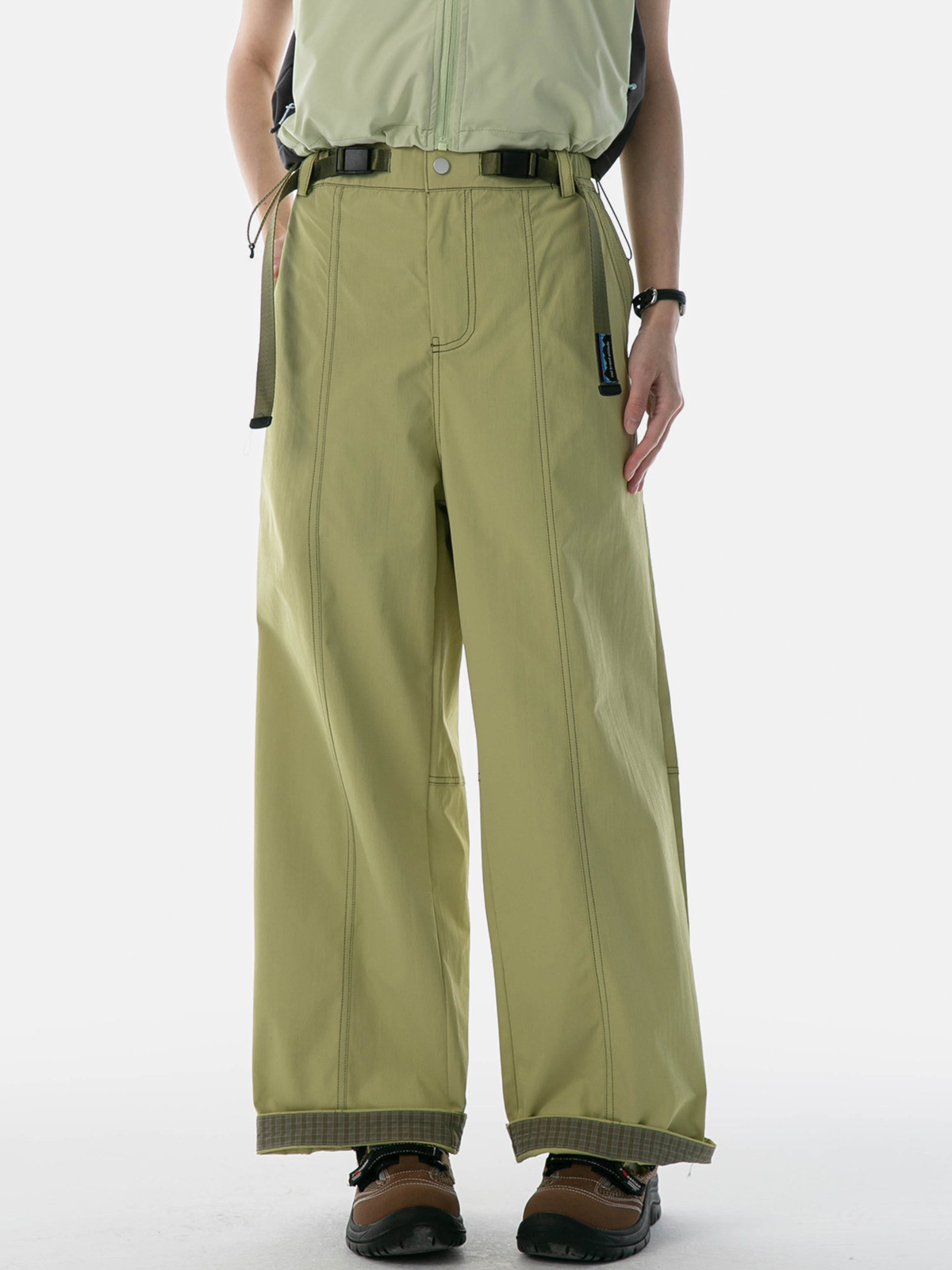 Vellax - Women's Water-Repellent Straight-Leg Utility Pants