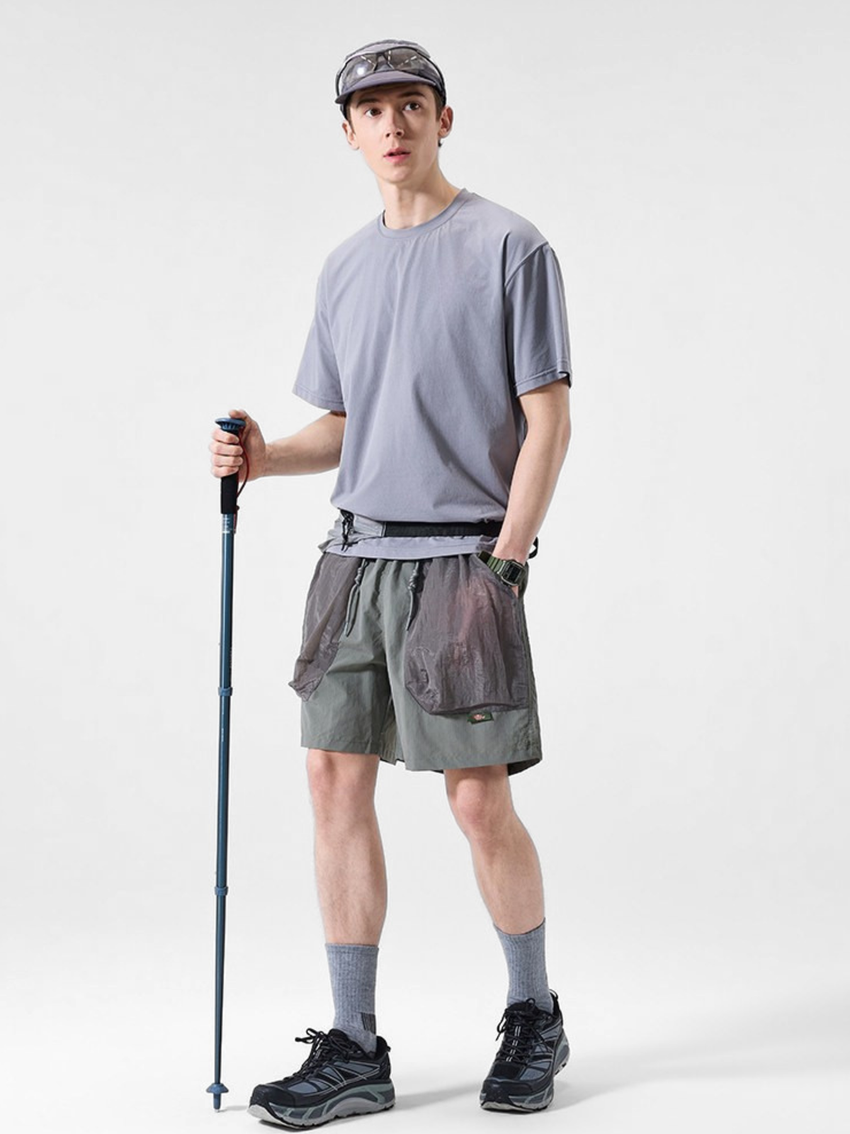 OwlGorge - Water-Repellent Breathable Hiking Cargo Shorts