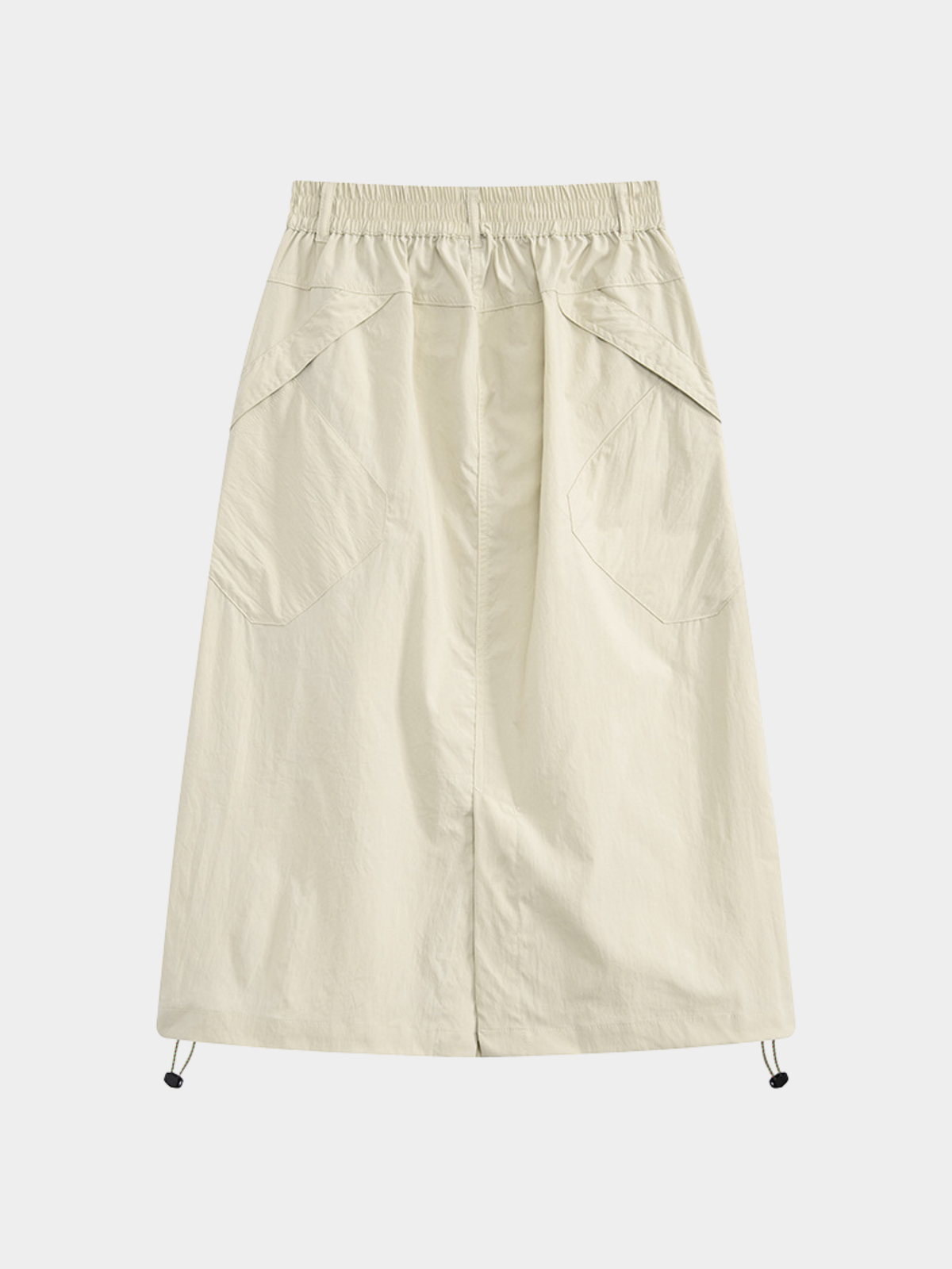 MontView - Women's Quick-Dry Drawstring Utility Midi Skirt