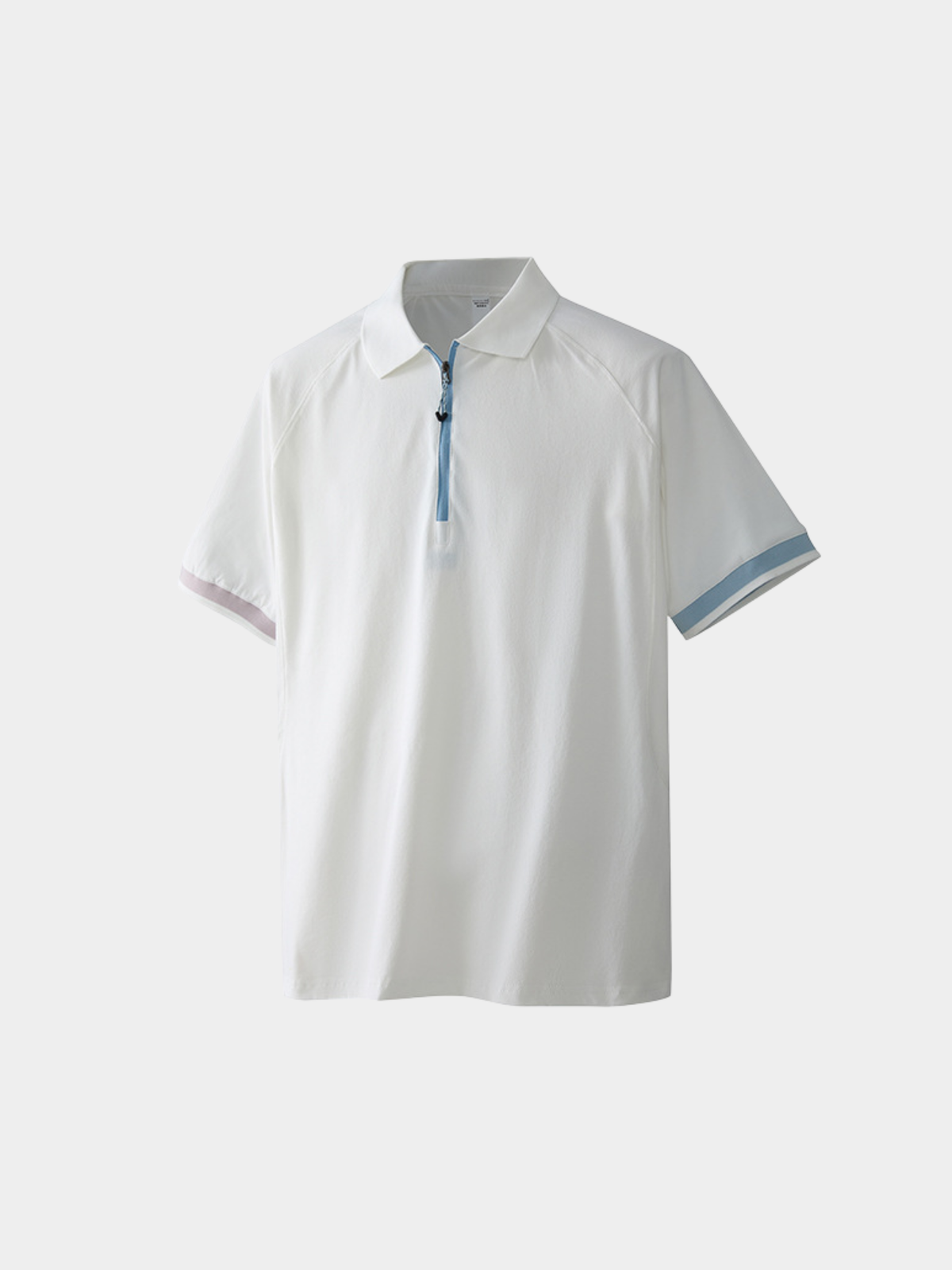 ChillFlask - Unisex Antibacterial Quick-Dry Half-Zip Polo T-Shirt