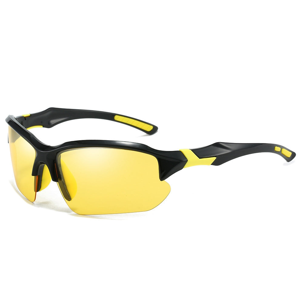 Velo-Pro "Wasp" | Aerodynamic Wrap-Around Polarized Sport Sunglasses