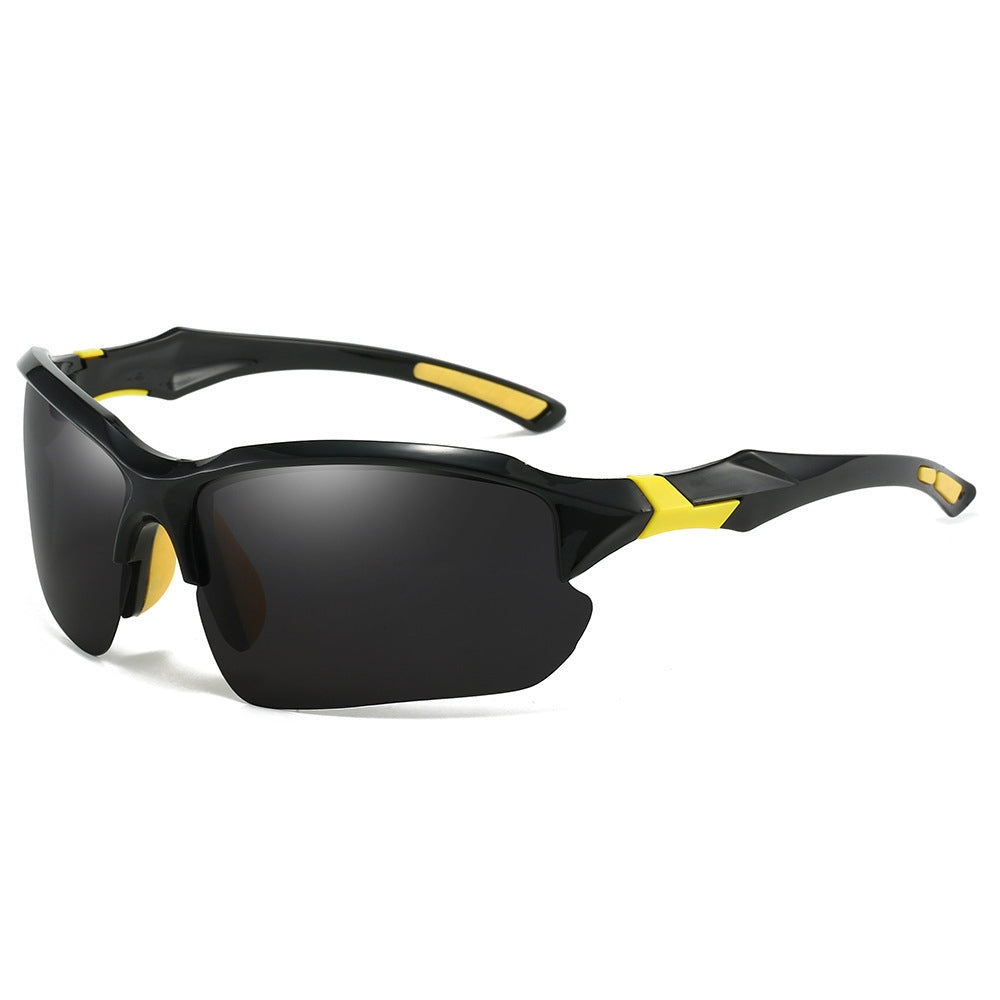 Velo-Pro "Wasp" | Aerodynamic Wrap-Around Polarized Sport Sunglasses