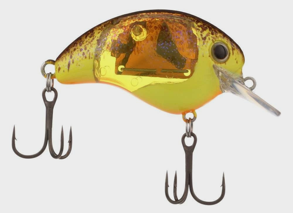 World Rush Square Bill Crankbait - Brown Back Splatter