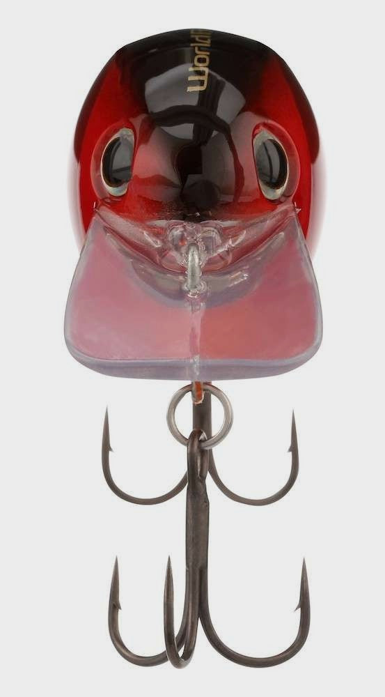 World Rush Square Bill Crankbait - Red Craw
